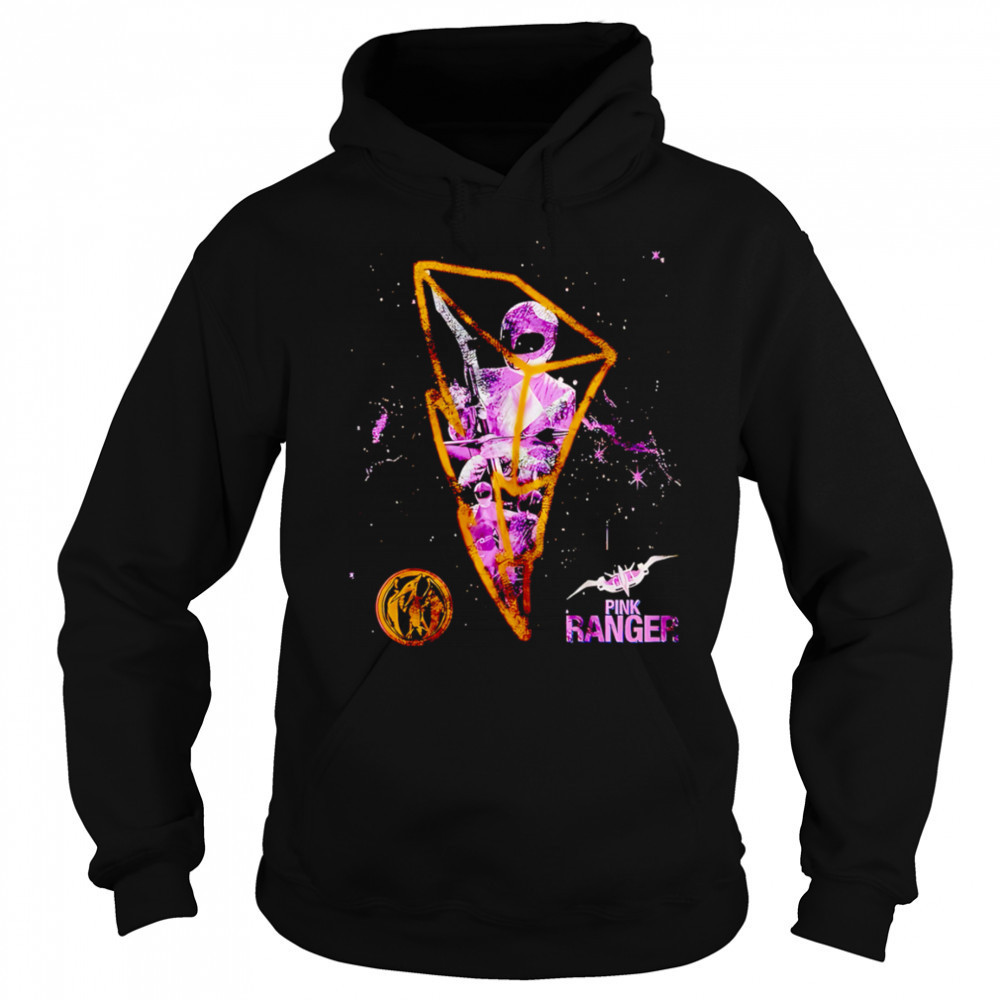 3D lightning Pink Ranger retro shirt Sweatshirt