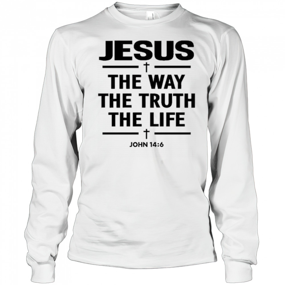 Alisson Becker Wearing Jesus The Way The Truth The Life Shirt Long Sleeved