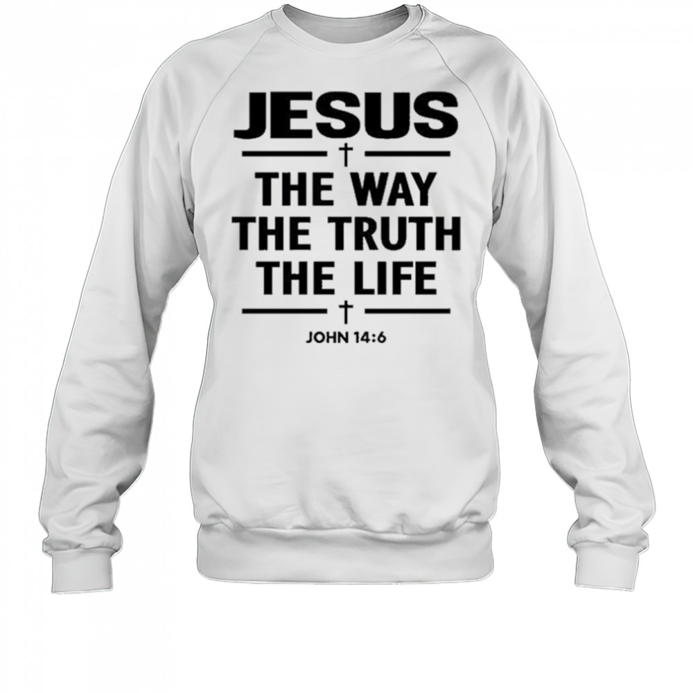 Alisson Becker Wearing Jesus The Way The Truth The Life Shirt Sweatshirt