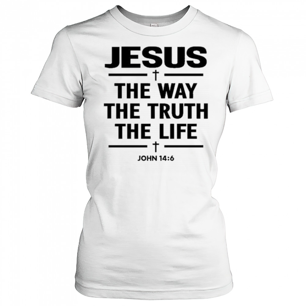 Alisson Becker Wearing Jesus The Way The Truth The Life Shirt Women's T-shirt
