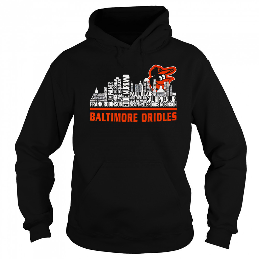 Baltimore Orioles 2025 Skyline shirt Sweatshirt