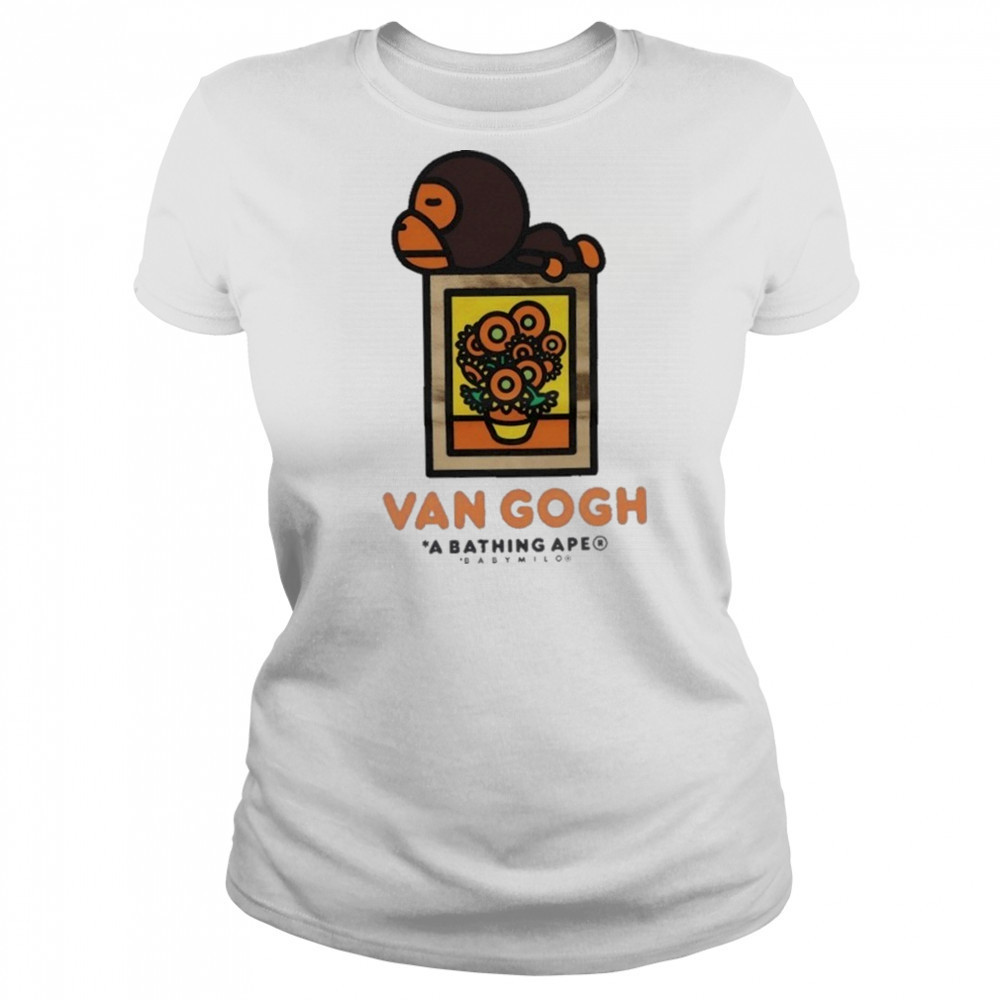 Bape x Van Gogh Museum Baby Milo Gogh Bloom shirt Women's T-shirt