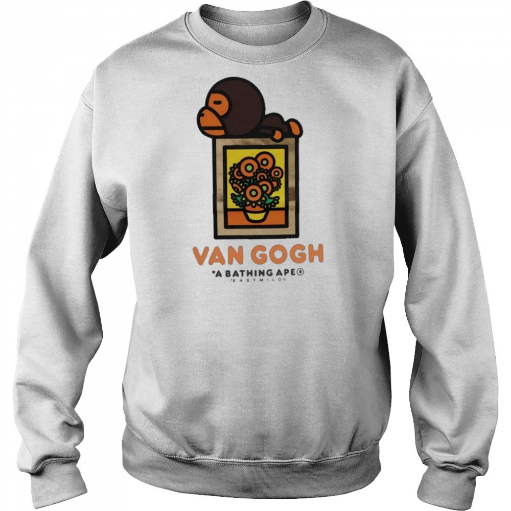 Bape x Van Gogh Museum Baby Milo Gogh Bloom shirt Hoodie