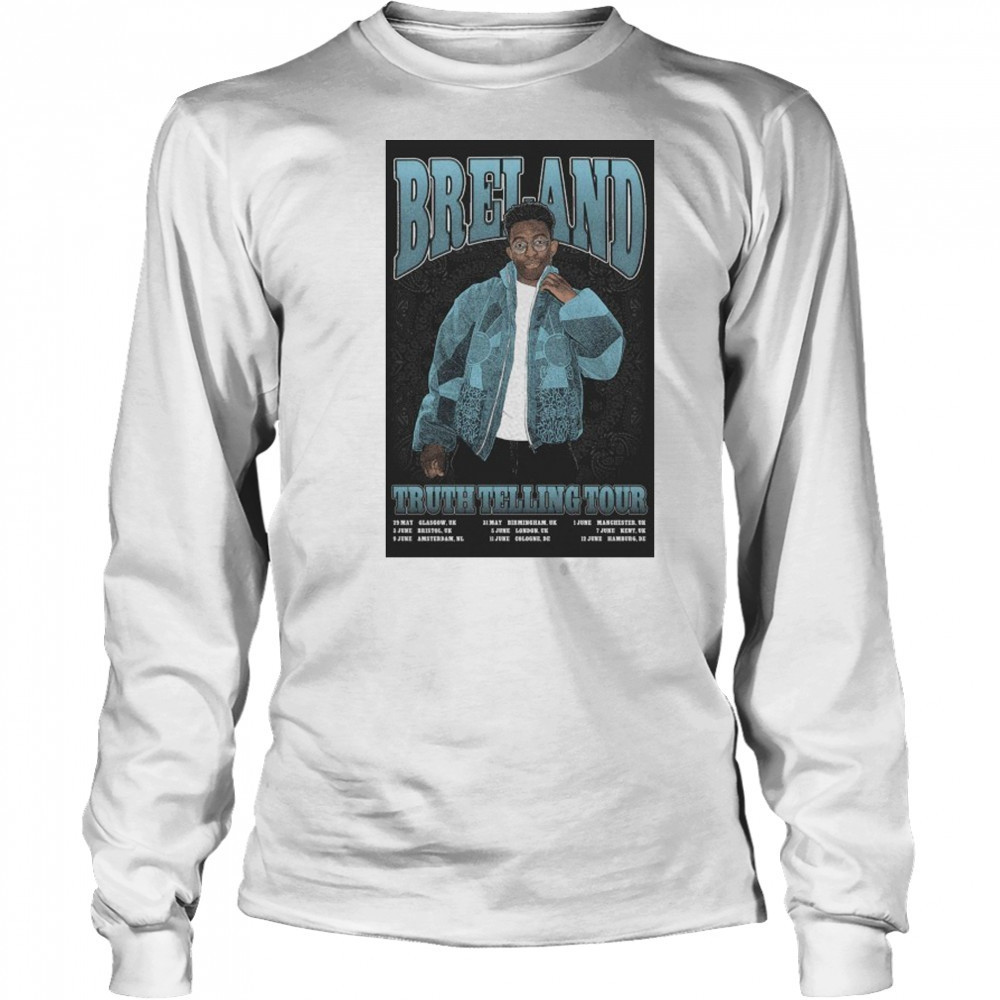 Breland Truth Telling Tour Poster shirt Long Sleeved