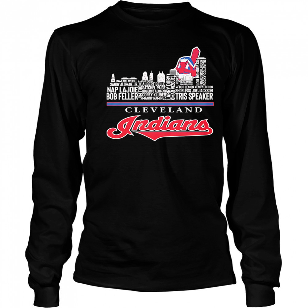 Cleveland Guardians 2025 skyline shirt Long Sleeved