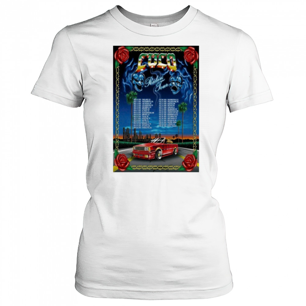CUCO Ridin’ Tour 2025 Poster shirt Women's T-shirt