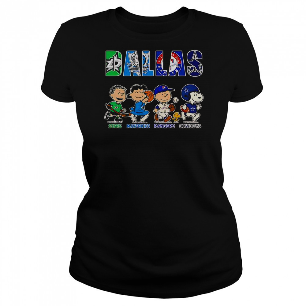 Dallas Stars Mavericks Rangers Cowboys T-Shirt Women's T-shirt