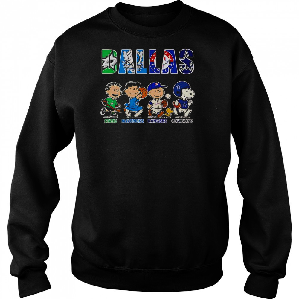 Dallas Stars Mavericks Rangers Cowboys T-Shirt Hoodie