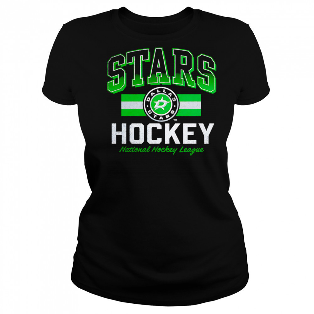 Dallas Stars Retro Stripe retro shirt Women's T-shirt