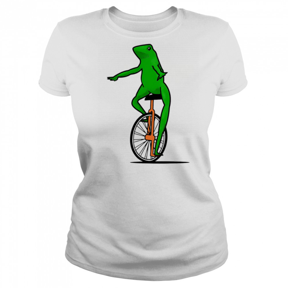 Dat Boi Unicycle Frog shirt Women's T-shirt