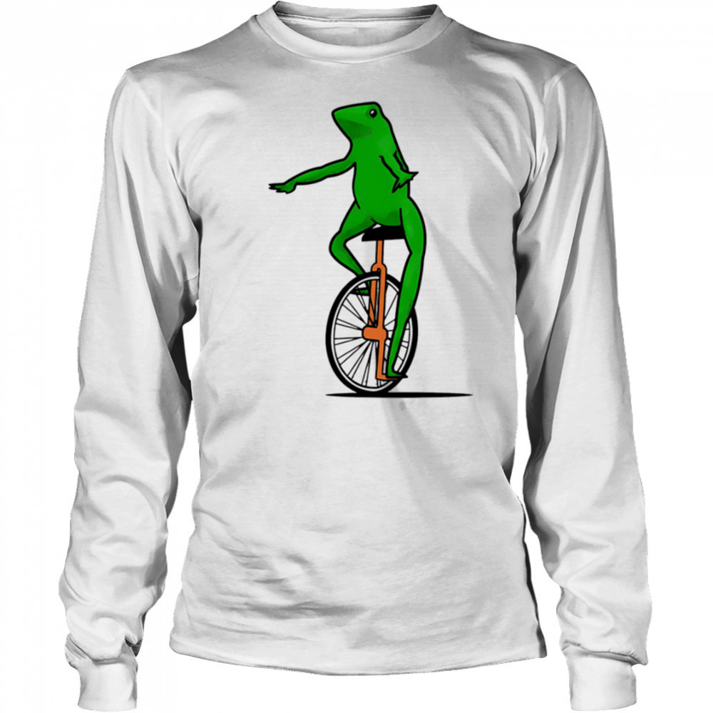Dat Boi Unicycle Frog shirt Long Sleeved