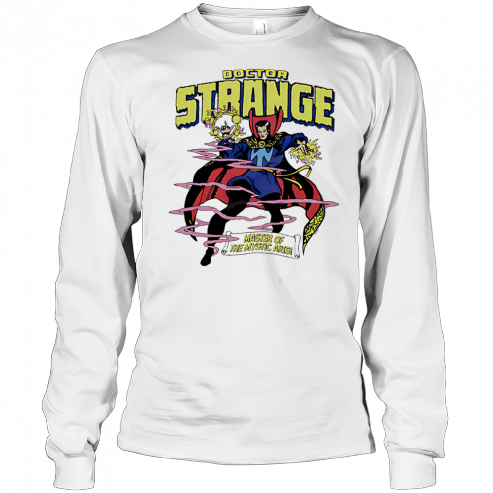 Doctor Strange master of the mystic arts superhero shirt Long Sleeved