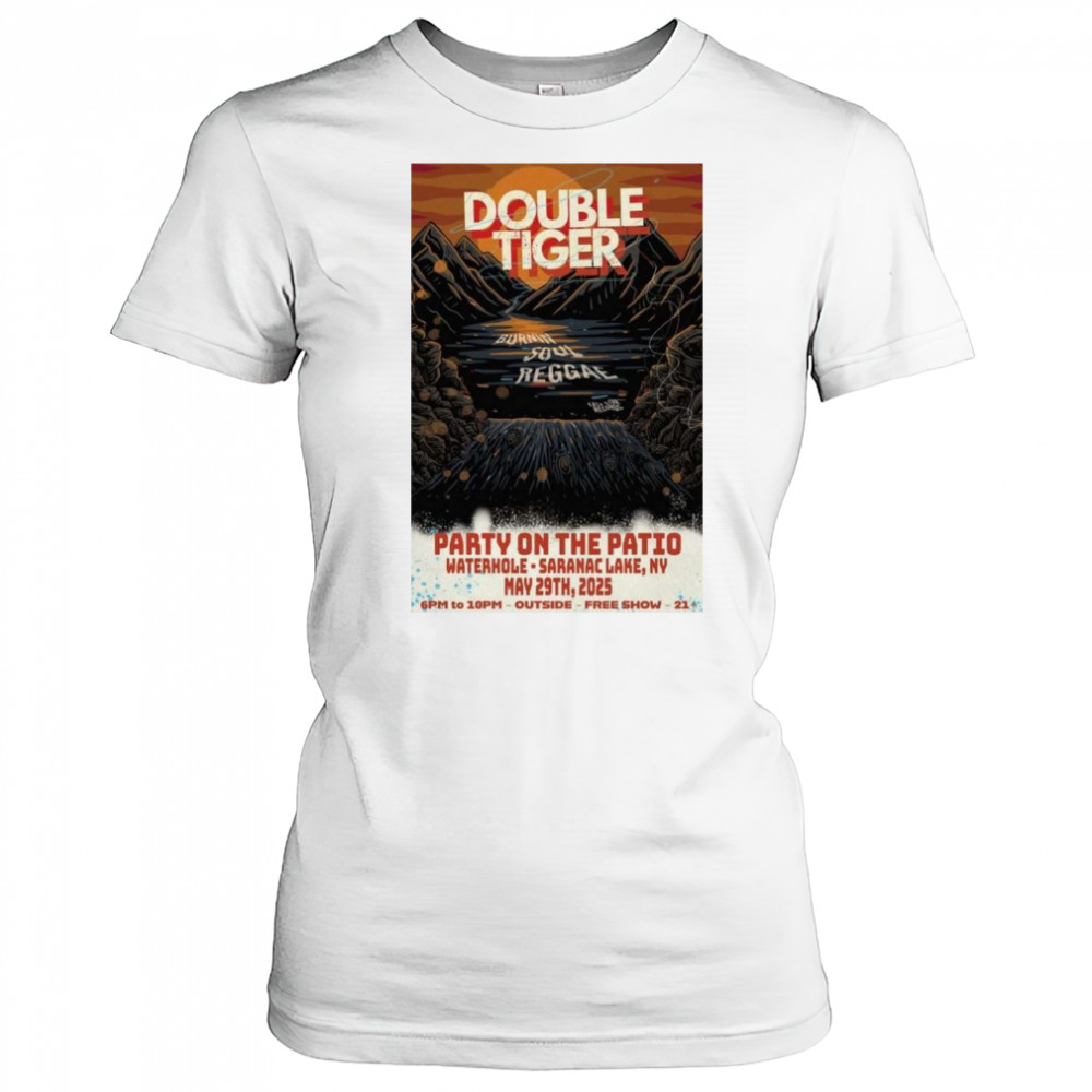 Double Tiger Waterhole Saranac Lake, NY May 29 2025 Tour Shirt Women's T-shirt