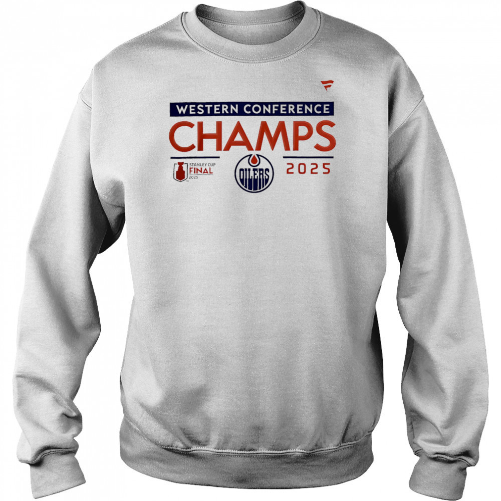 Edmonton Oilers 2025 Western Conference Finals Champions shirt Hoodie