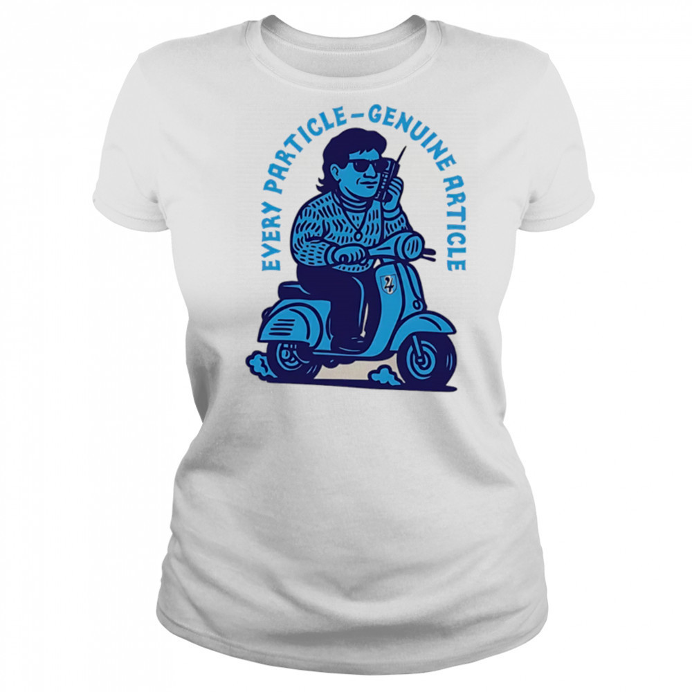 Every Particle Genuine Every ride a motorbike and talk on the phone shirt Women's T-shirt
