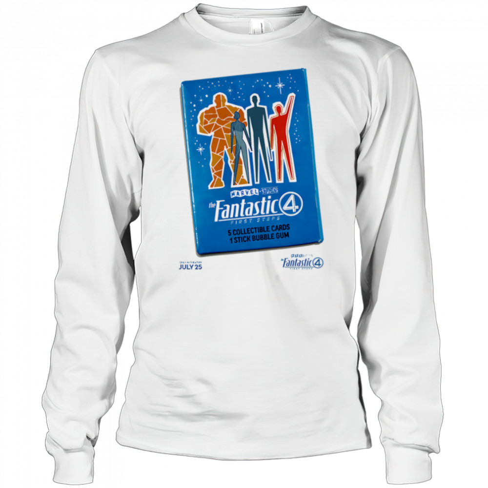 Fantastic Four First Steps Retro Card Pack Long Sleeved