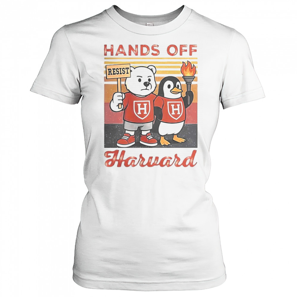 Hands Off Harvard Comfort Colors Hand Off Protest Steve Kerr Fdt Political Anti Trump T-Shirt Women's T-shirt