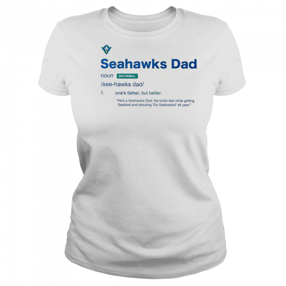 Happy UNC Wilmington Seahawks Dad Definition T-Shirt Women's T-shirt