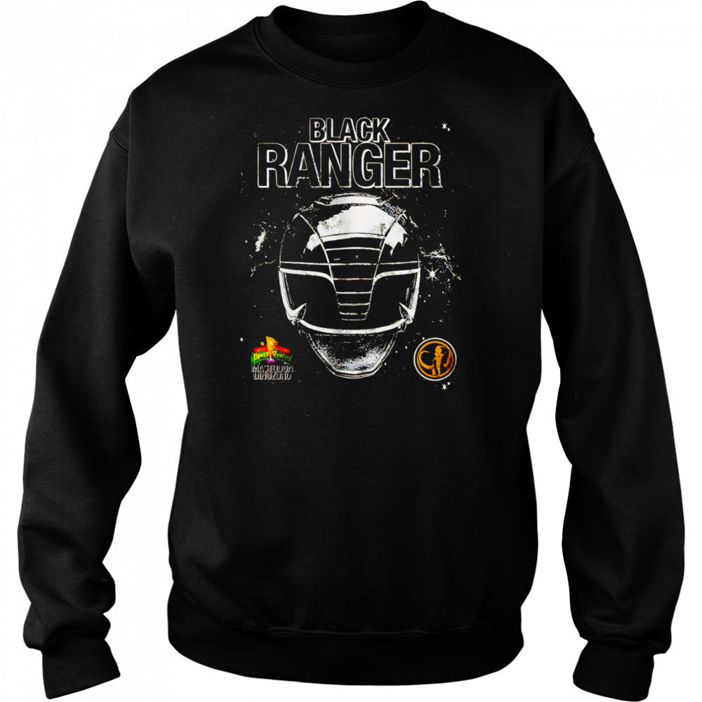 Head Black Ranger retro shirt Hoodie