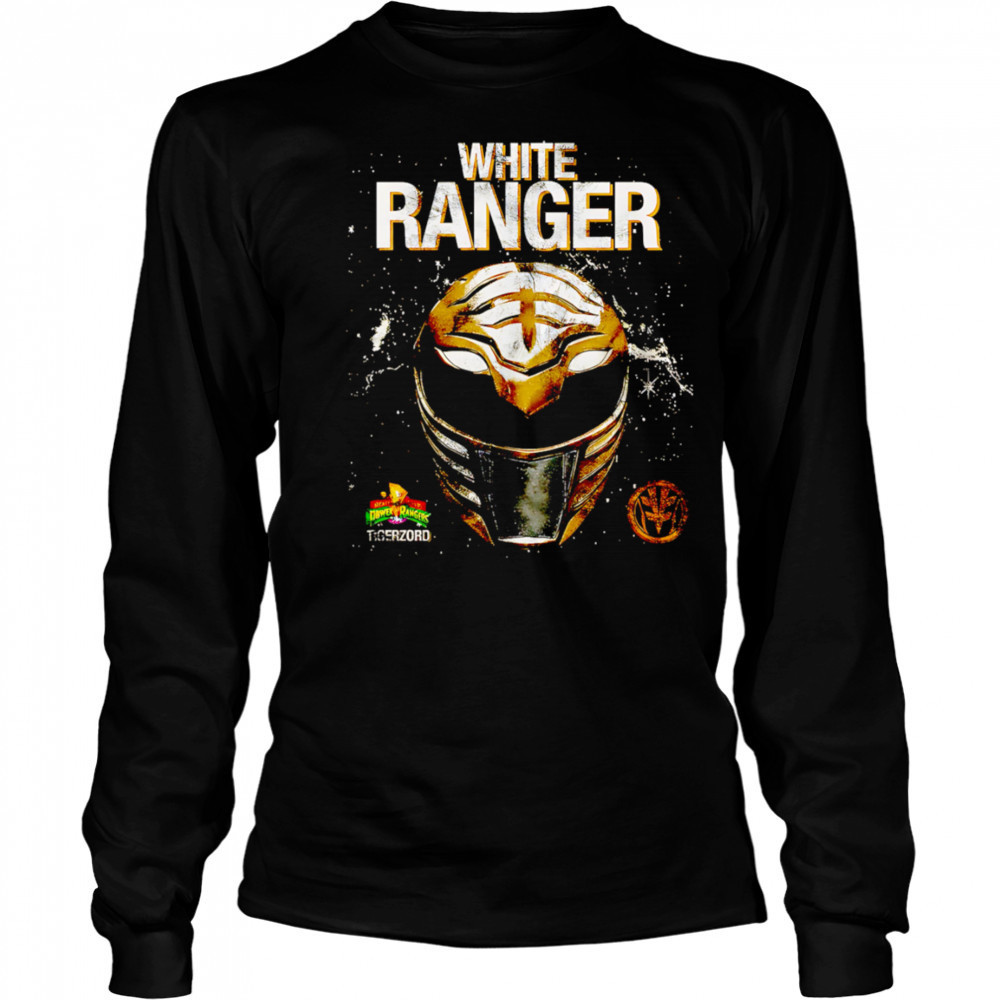Head White Ranger retro shirt Long Sleeved