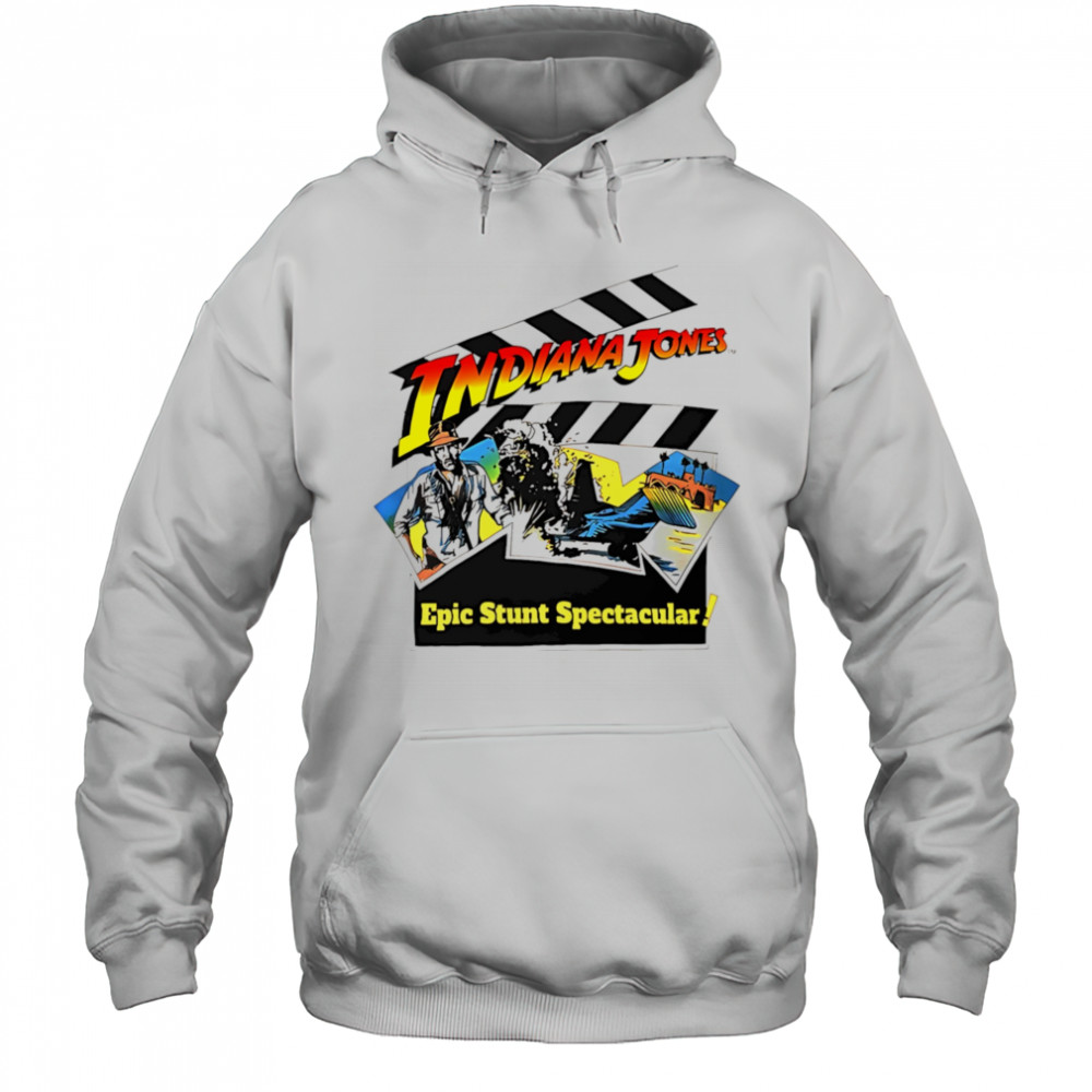 Indiana Jones Epic Stunt Spectacular vinatge shirt Hoodie