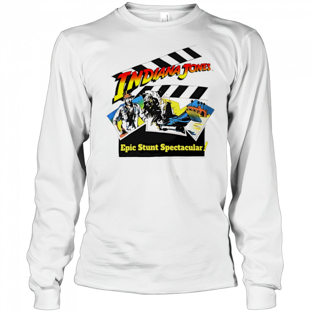 Indiana Jones Epic Stunt Spectacular vinatge shirt Long Sleeved