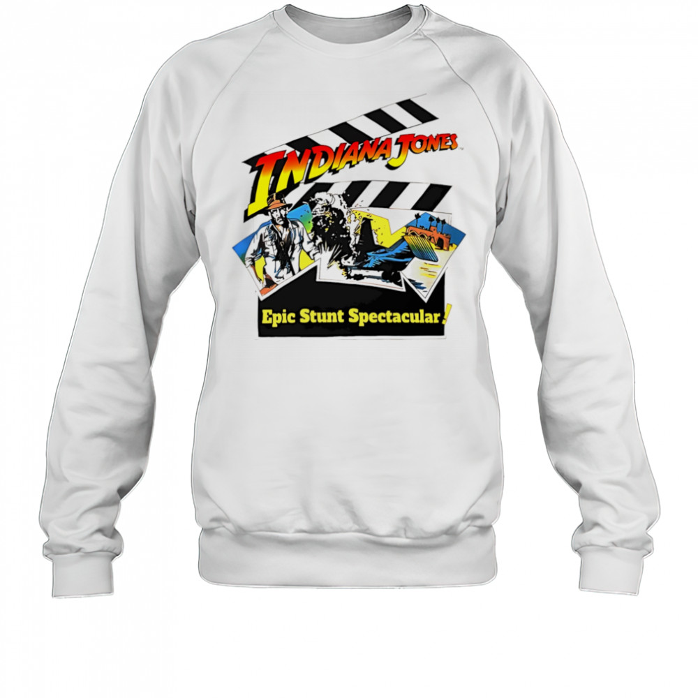 Indiana Jones Epic Stunt Spectacular vinatge shirt Sweatshirt