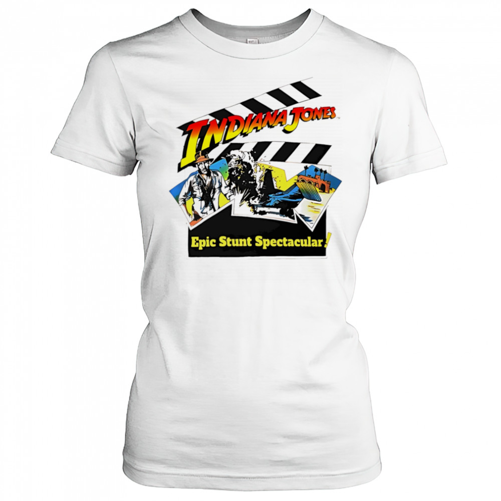 Indiana Jones Epic Stunt Spectacular vinatge shirt Women's T-shirt
