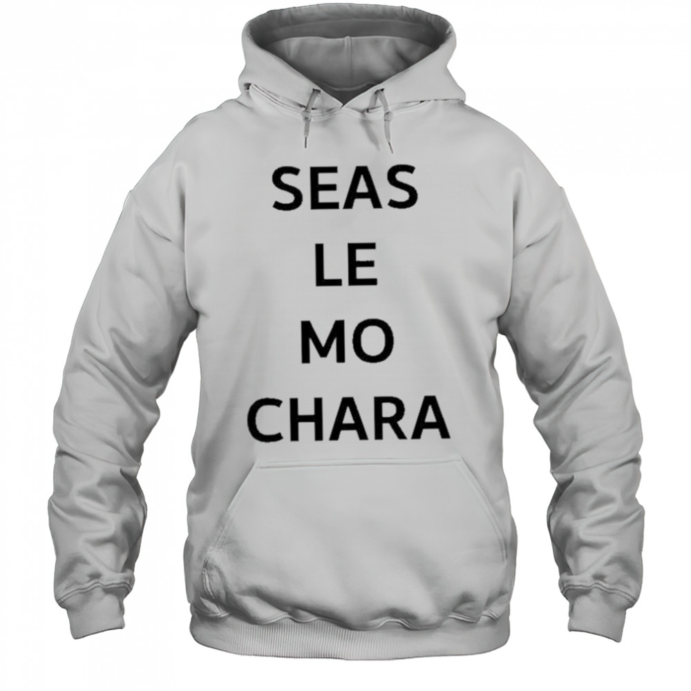 Le Boom Wearing Seas Le Mo Chara shirt Hoodie