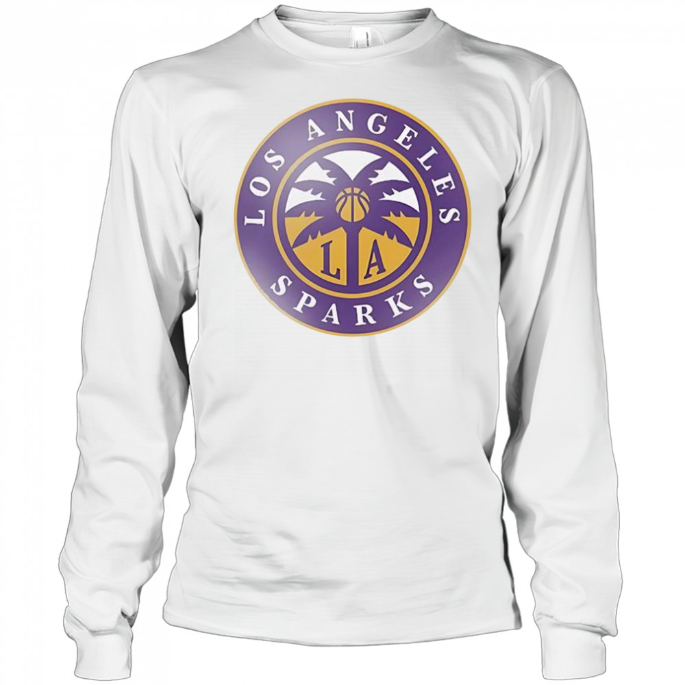Los Angeles Sparks Respect Her Game T-Shirt Long Sleeved