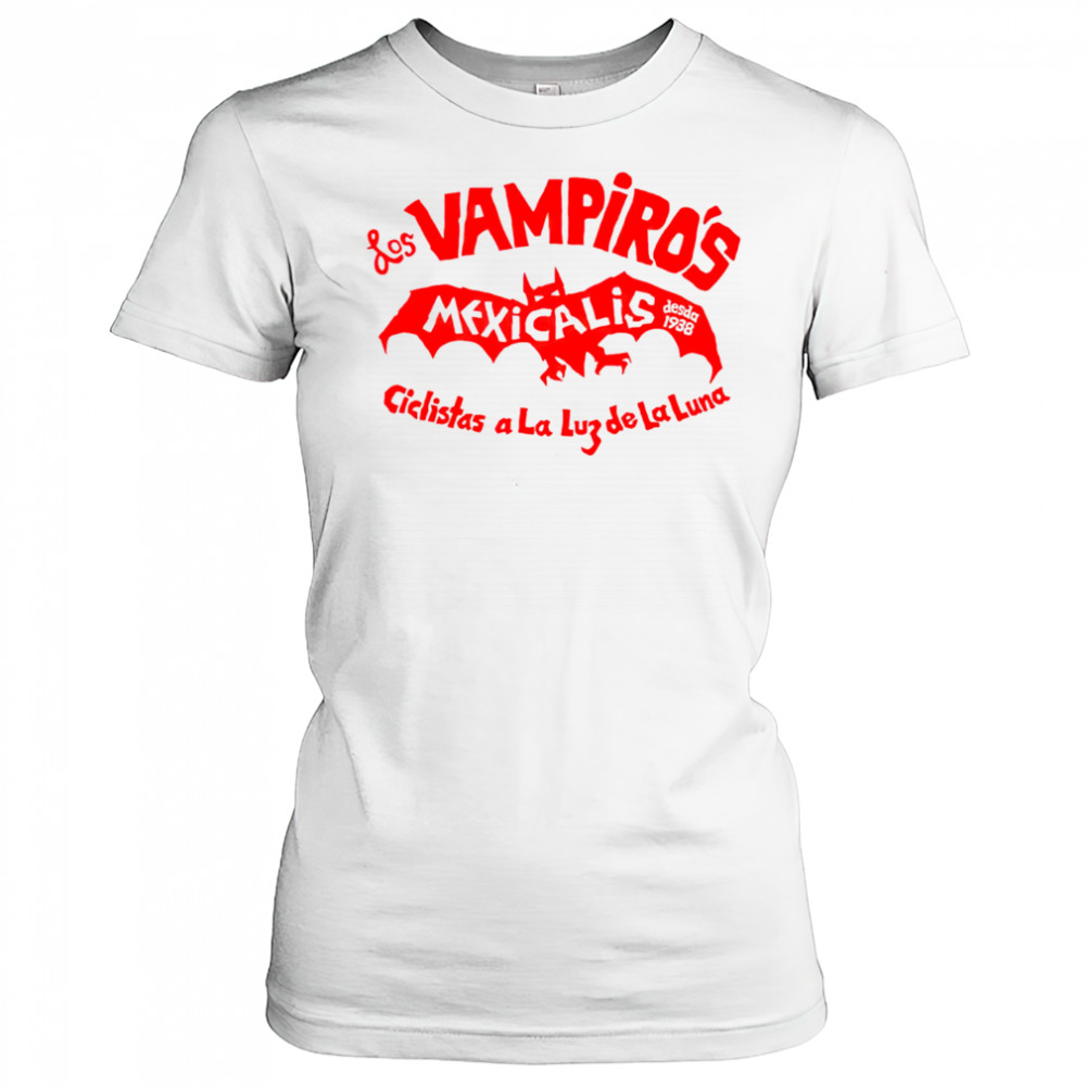 Los Vampiros Mexico Desde 1938 Ciclistas A La Luz De La Luna shirt Women's T-shirt