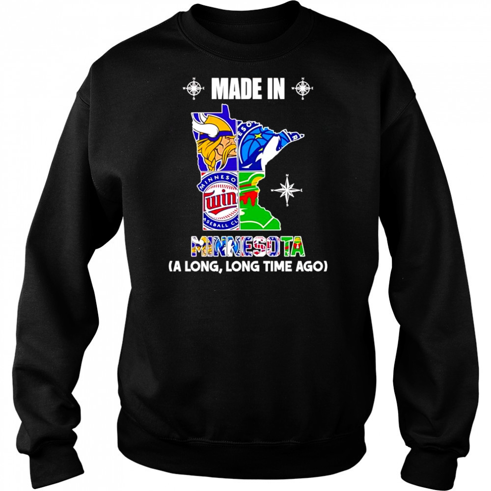 Made in Minnesota a long long time ago shirt Hoodie
