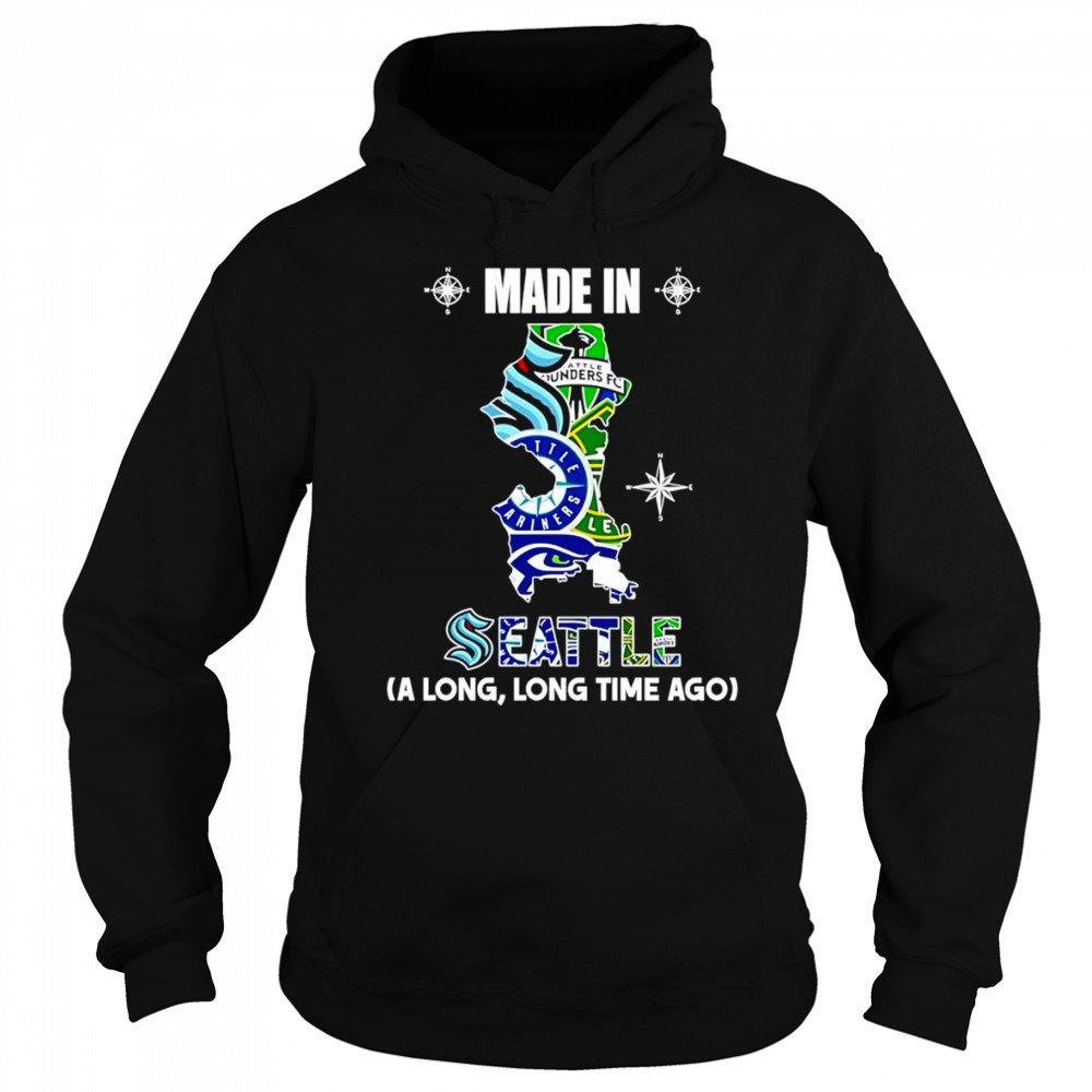 Made in Seattle a long long time ago shirt Sweatshirt