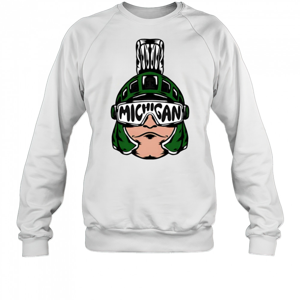 Michigan Spartans Head mascot shirt Sweatshirt