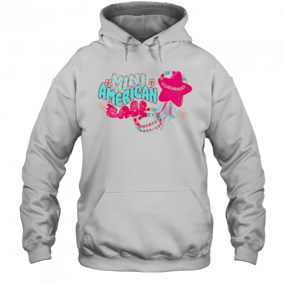 Mini American babe USA shirt Hoodie
