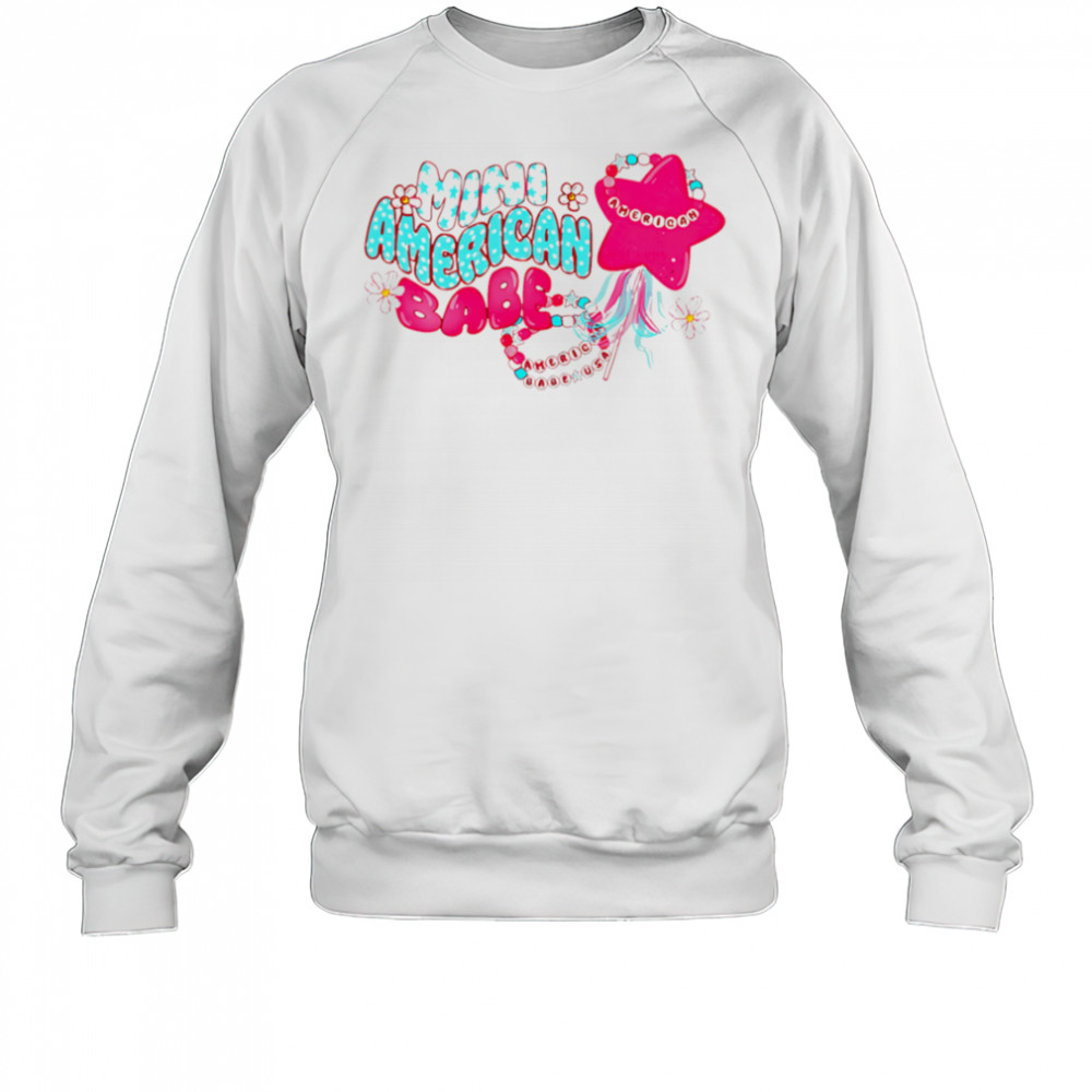 Mini American babe USA shirt Sweatshirt