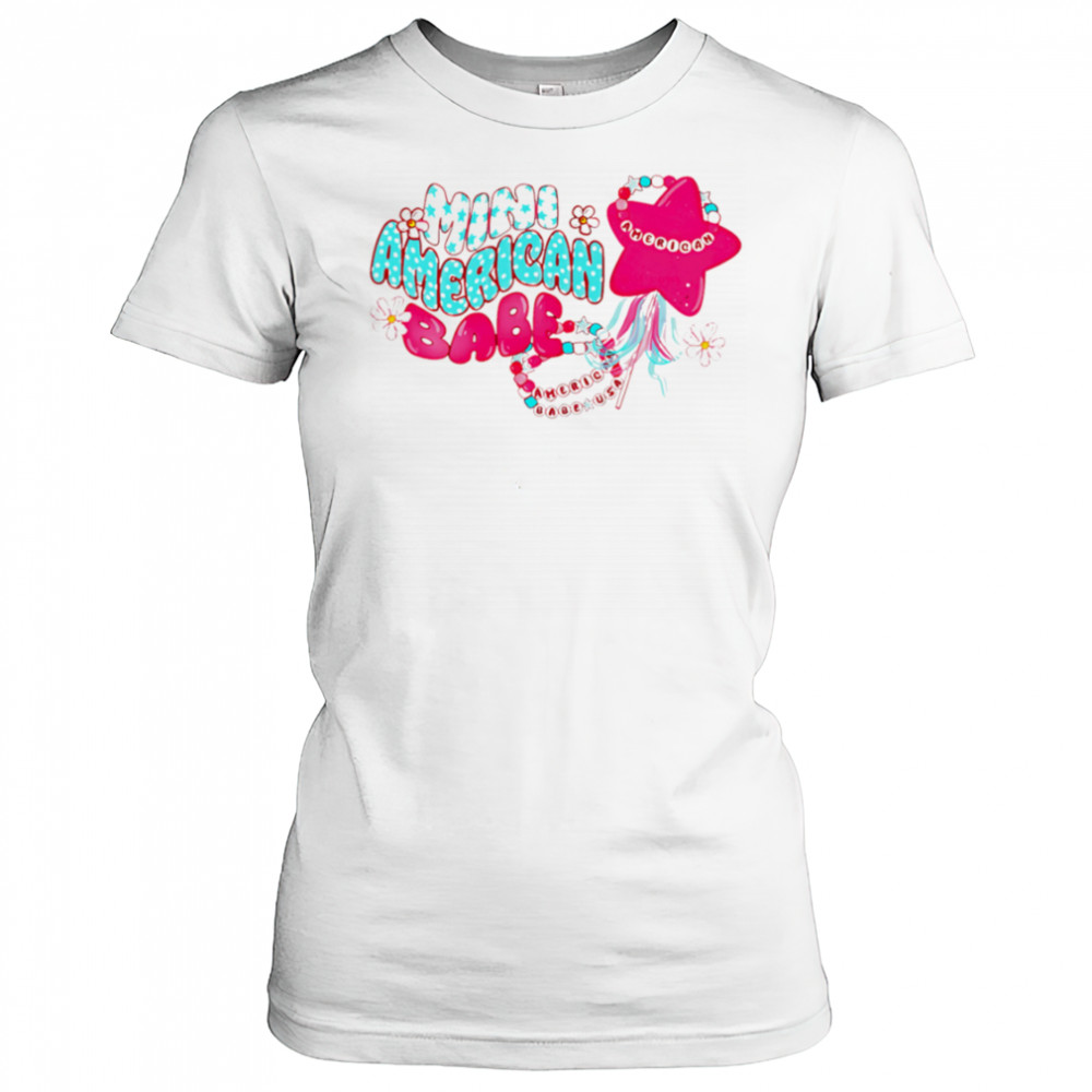 Mini American babe USA shirt Women's T-shirt