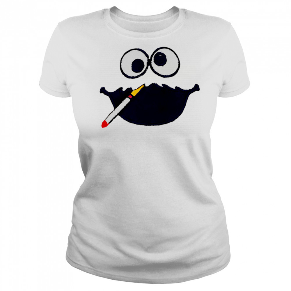 Monster Cigarette smoking shirt Women's T-shirt