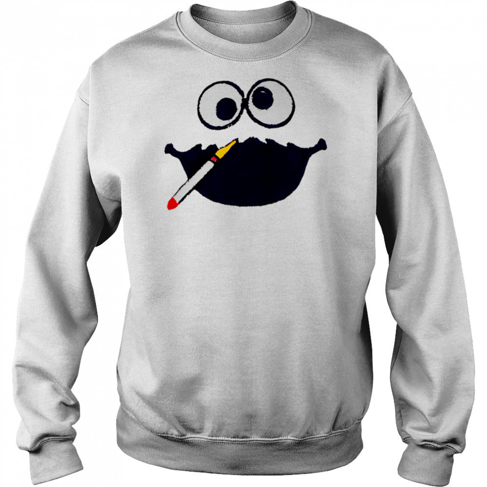 Monster Cigarette smoking shirt Hoodie