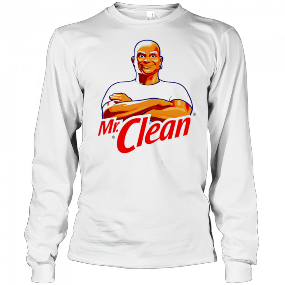 Mr Clean Logo Cleaning Product Fan classic shirt Long Sleeved