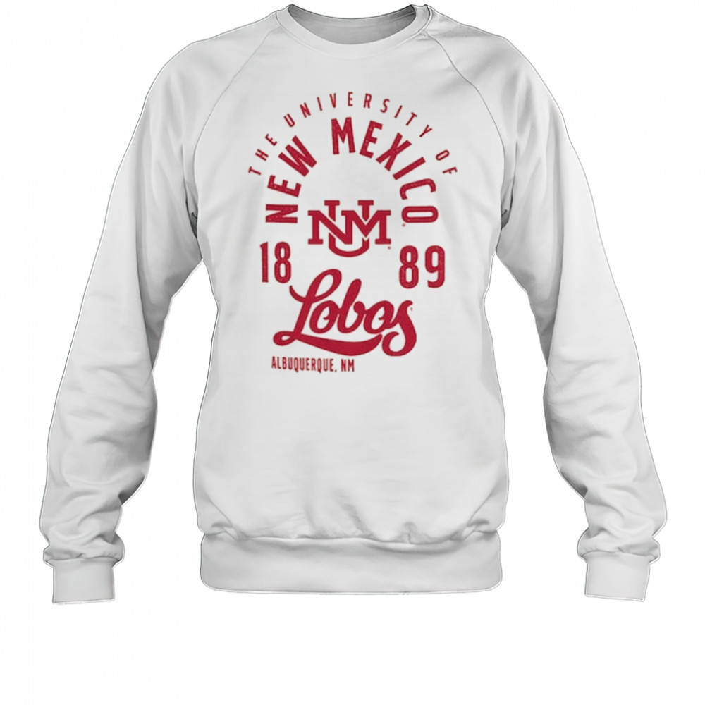 New Mexico Lobos Comfort Colors Mascot Overlay T-Shirt Sweatshirt