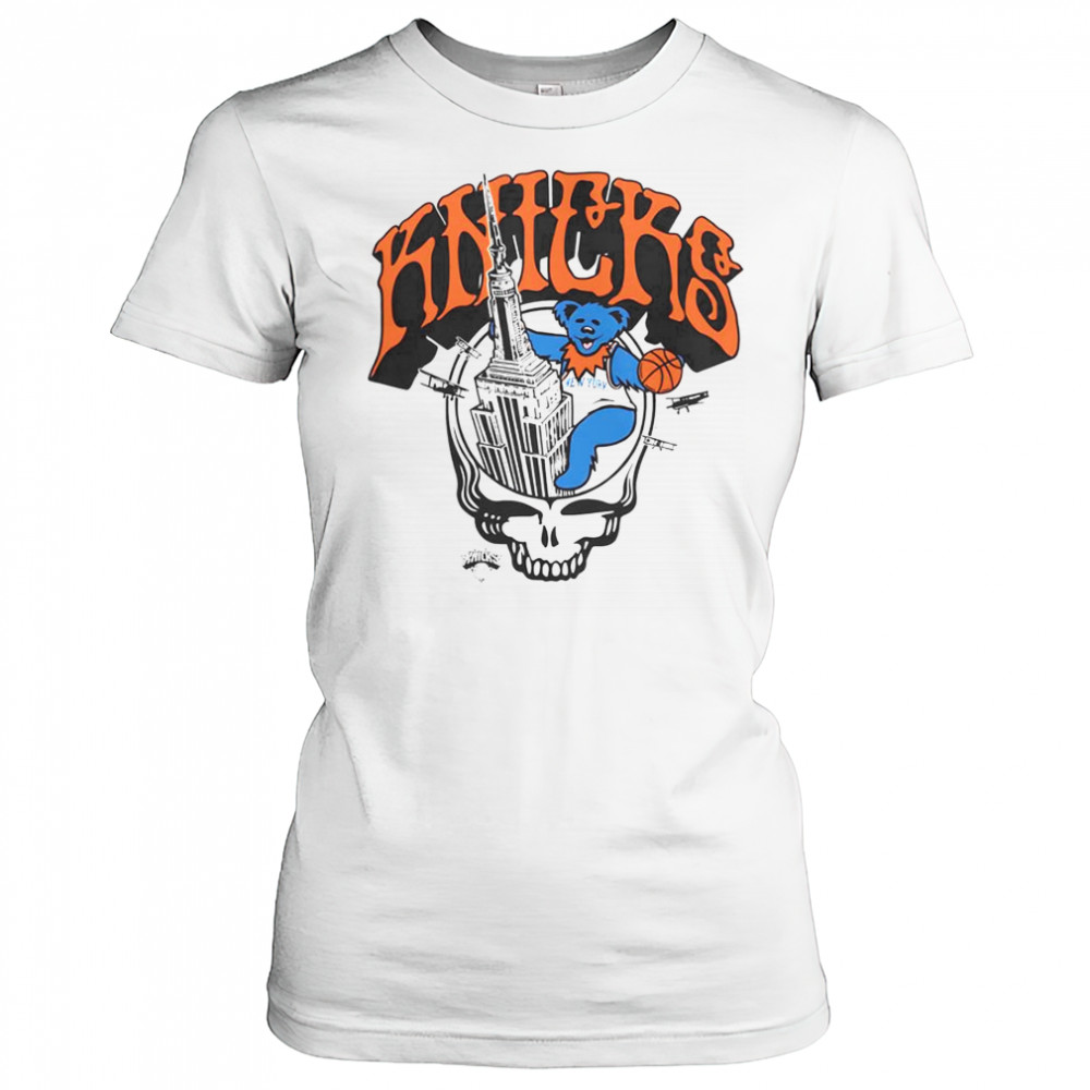 New York Knicks X Grateful Dead Skull T-Shirt Women's T-shirt