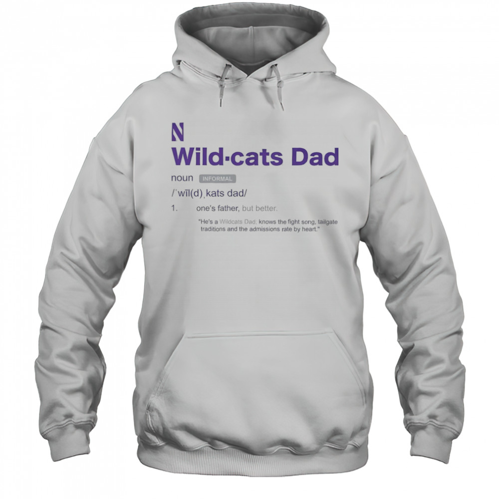 Northwestern Wildcats Dad Definition shirt Hoodie