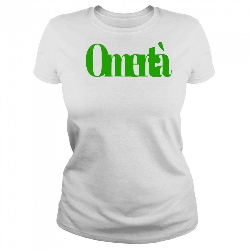 Oversized Omertà Classic shirt Women's T-shirt