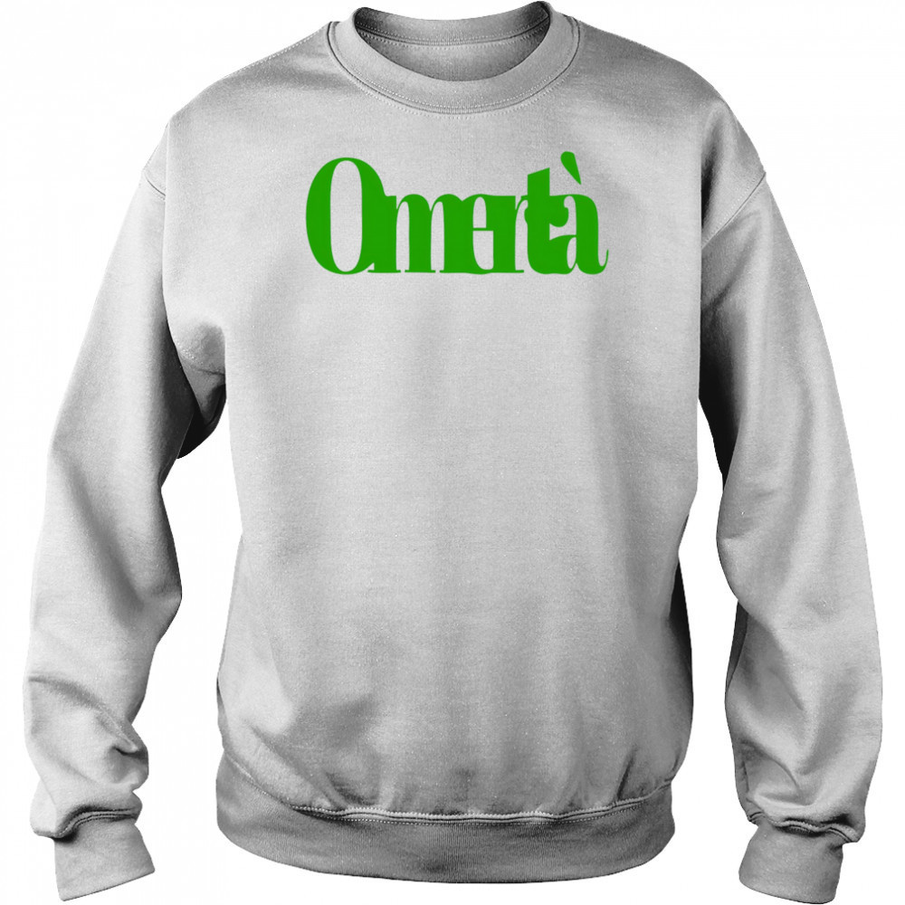 Oversized Omertà Classic shirt Hoodie