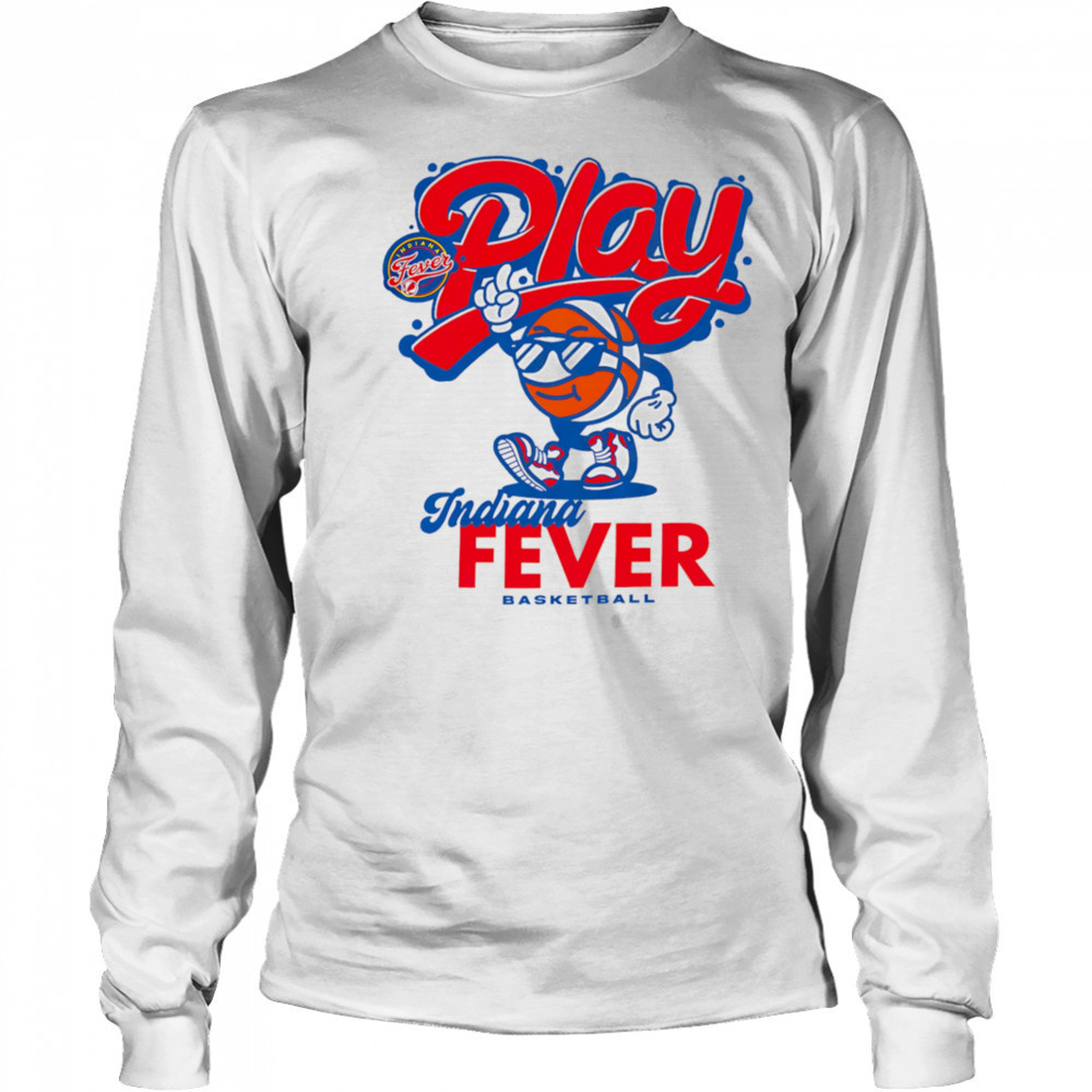 Play Indiana Fever Basketball Icon shirt Long Sleeved