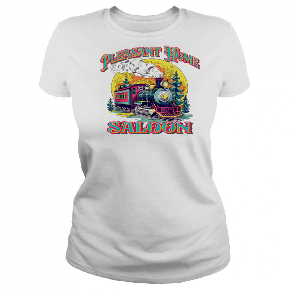 Pleasant Home Saloon Nostalgic Steamboat Amidst Nature pride shirt Women's T-shirt