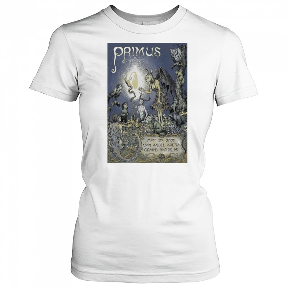 Primus In Grand Rapids MI On May 28 2025 Poster shirt Women's T-shirt