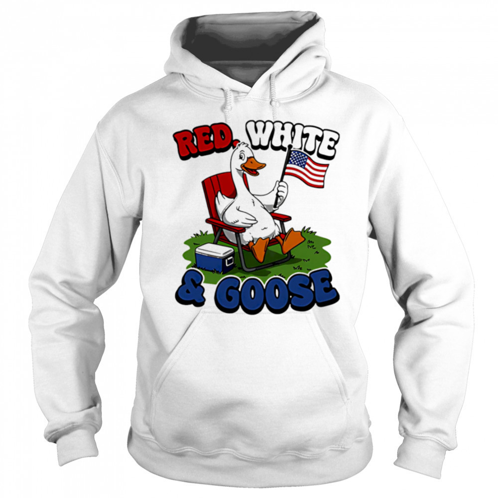 Red White & Goose duck shirt Sweatshirt