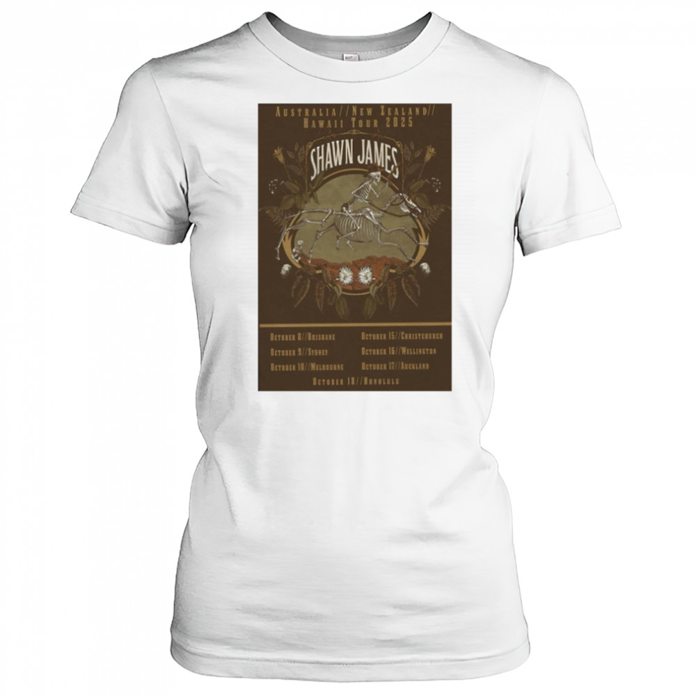 Shawn James October 2025 Tour Poster shirt Women's T-shirt
